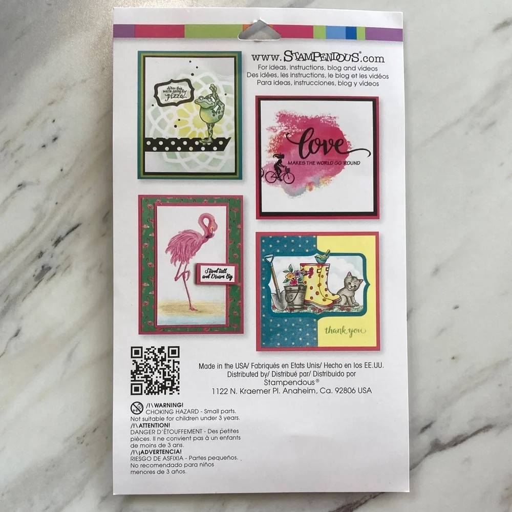 Stampendous Bouquet Mason Jar Stamps